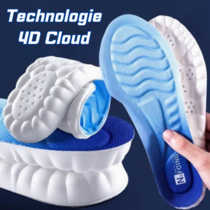 Semelles Dreamfeet 4D Cloud Technology